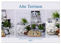 Alte Terrinen Lieblingsstücke aus Deutschland und Frankreich (Wandkalender 2025 DIN A3 quer), CALVENDO Monatskalender