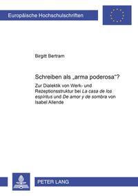Schreiben als «arma poderosa»?