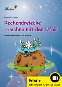 Rechendreiecke - rechne mit den Ufos!