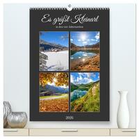 Es grüßt Kleinarl (hochwertiger Premium Wandkalender 2026 DIN A2 hoch), Kunstdruck in Hochglanz