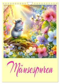 Mäusespuren (Wandkalender 2026 DIN A4 hoch), CALVENDO Monatskalender