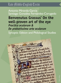 Vorderes Coverbild Benvenutus Grassus’ On the well-proven art of the eye