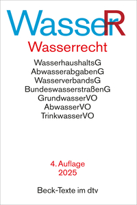Vorderes Coverbild Wasserrecht