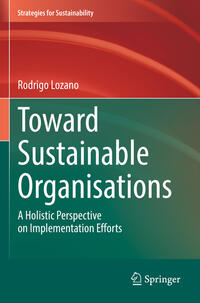 Vorderes Coverbild Toward Sustainable Organisations