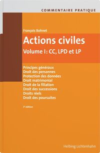 Commentaire pratique Actions civiles