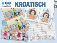 100 Lernkarten zu den Aspektverben - Kroatisch
