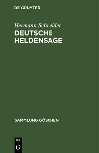 Vorderes Coverbild Deutsche Heldensage