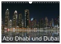 Abu Dhabi und Dubai (Wandkalender 2025 DIN A4 quer), CALVENDO Monatskalender