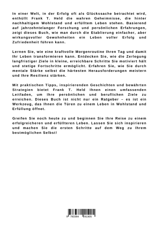 Rückseitencover 12 Erfolgsgewohnheiten