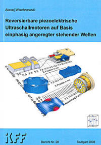 Reversierbare piezoelektrische Ultraschallmotoren auf Basis einphasig angeregter stehender Wellen