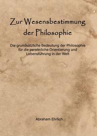 Zur Wesensbestimmung der Philosophie