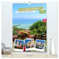 LAKE GARDA DerGardasee: Sirmione und Bardolino (hochwertiger Premium Wandkalender 2026 DIN A2 hoch), Kunstdruck in Hochglanz
