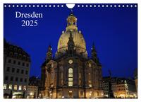 Dresden 2025 (Wandkalender 2025 DIN A4 quer), CALVENDO Monatskalender