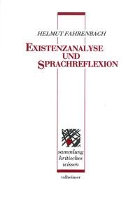 Existenzanalyse und Sprachreflexion