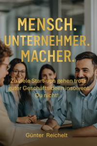 Vorderes Coverbild Mensch. Unternehmer. Macher.