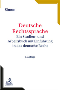 Rechtssprache des Auslands / Deutsche Rechtssprache