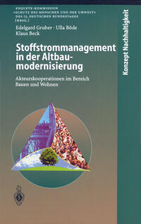 Vorderes Coverbild Stoffstrommanagement in der Altbaumodernisierung