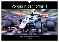 Vollgas in der Formel 1 (Wandkalender 2026 DIN A3 quer), CALVENDO Monatskalender