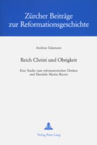 Reich Christi und Obrigkeit