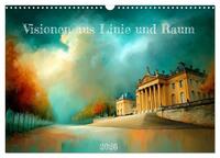 Visionen aus Linie und Raum (Wandkalender 2026 DIN A3 quer), CALVENDO Monatskalender