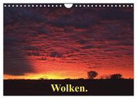 Wolken. (Wandkalender 2025 DIN A4 quer), CALVENDO Monatskalender