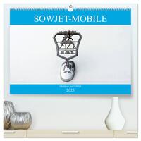 Sowjet-Mobile - Oldtimer der UdSSR (hochwertiger Premium Wandkalender 2025 DIN A2 quer), Kunstdruck in Hochglanz