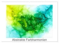 Abstrakte Farbharmonien (Wandkalender 2025 DIN A2 quer), CALVENDO Monatskalender