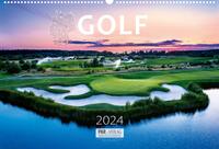 Vorderes Coverbild Golfkalender 2024