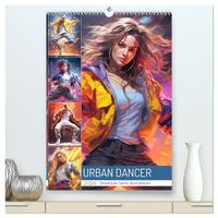 Urban Dancer. Streetstyle-Szene-Illustrationen (hochwertiger Premium Wandkalender 2026 DIN A2 hoch), Kunstdruck in Hochglanz
