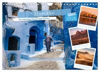 Marokko, ein lebendiges Mosaik voller Farben. (Wandkalender 2026 DIN A4 quer), CALVENDO Monatskalender