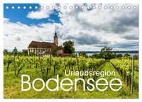 Urlaubsregion Bodensee (Tischkalender 2026 DIN A5 quer), CALVENDO Monatskalender