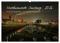 Vorderes Coverbild Duisburg Nachtmomente 2026 (Wandkalender 2026 DIN A2 quer), CALVENDO Monatskalender