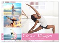 Yoga-Übungen. Geschmeidig werden und bleiben! (Wandkalender 2026 DIN A2 quer), CALVENDO Monatskalender