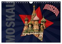 Moskau - Moscow (Wandkalender 2026 DIN A4 quer), CALVENDO Monatskalender