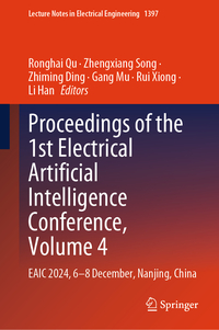 Proceedings of the 1st Electrical Artificial Intelligence Conference, Volume 4