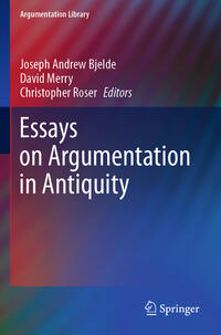 Essays on Argumentation in Antiquity