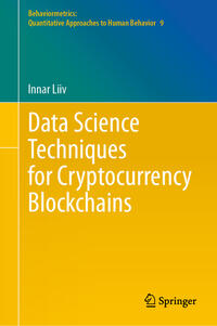 Data Science Techniques for Cryptocurrency Blockchains