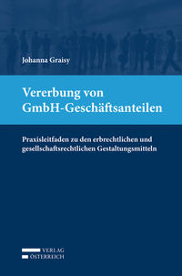 Vorderes Coverbild Vererbung von GmbH-Geschäftsanteilen
