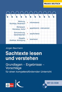 Vorderes Coverbild Sachtexte lesen und verstehen