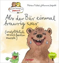 Vorderes Coverbild Nach einer Figurenwelt von Janosch. Als der Bär einmal traurig war (und plötzlich so viel lachen musste)