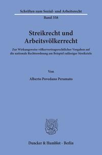 Streikrecht und Arbeitsvölkerrecht.