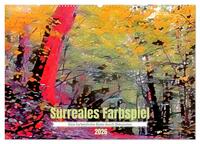 Surreales Farbspiel (Wandkalender 2026 DIN A2 quer), CALVENDO Monatskalender