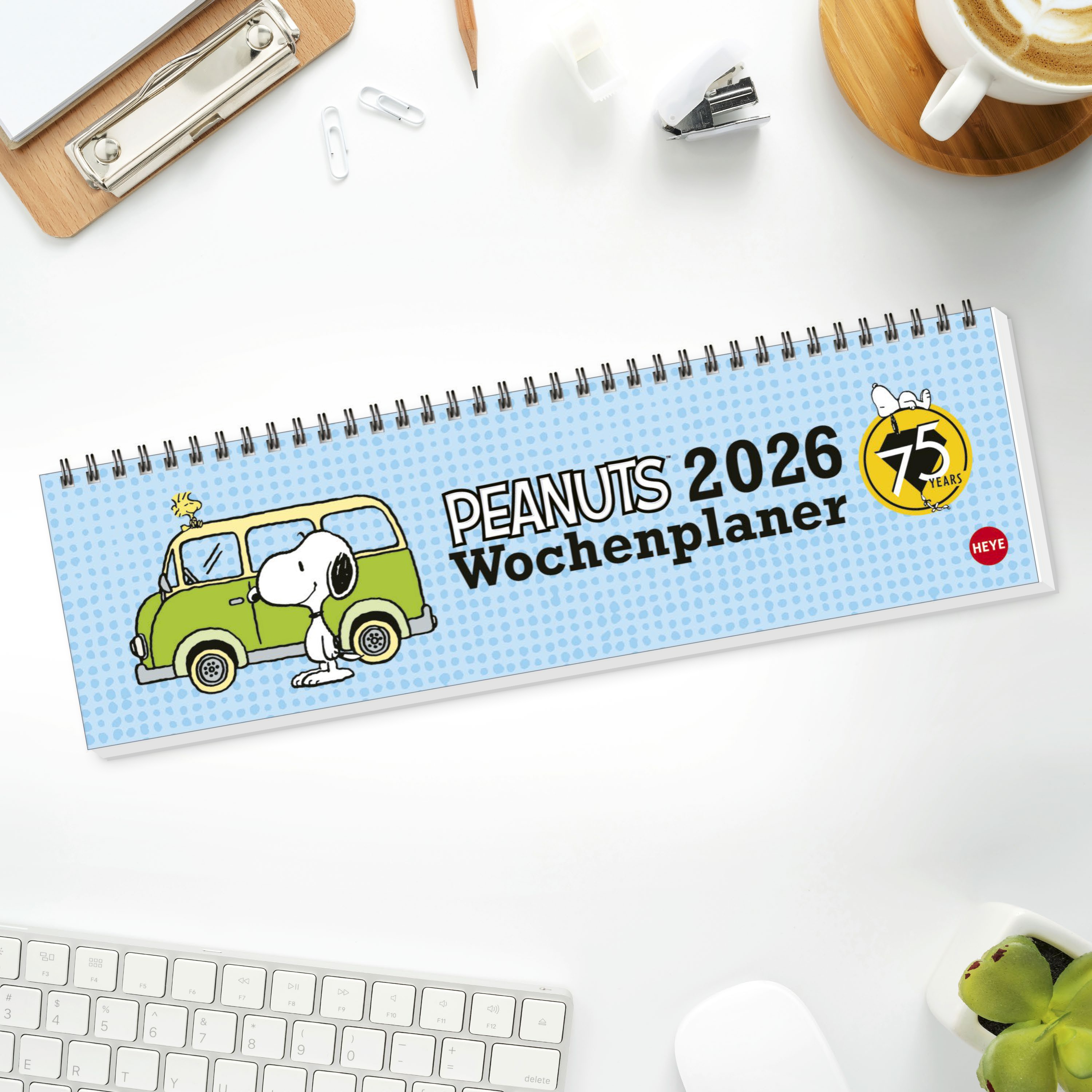 Peanuts Wochenquerplaner 2026
