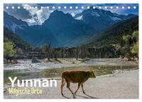 Yunnan - Magische Orte (Tischkalender 2026 DIN A5 quer), CALVENDO Monatskalender