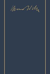 Vorderes Coverbild Max Weber-Gesamtausgabe