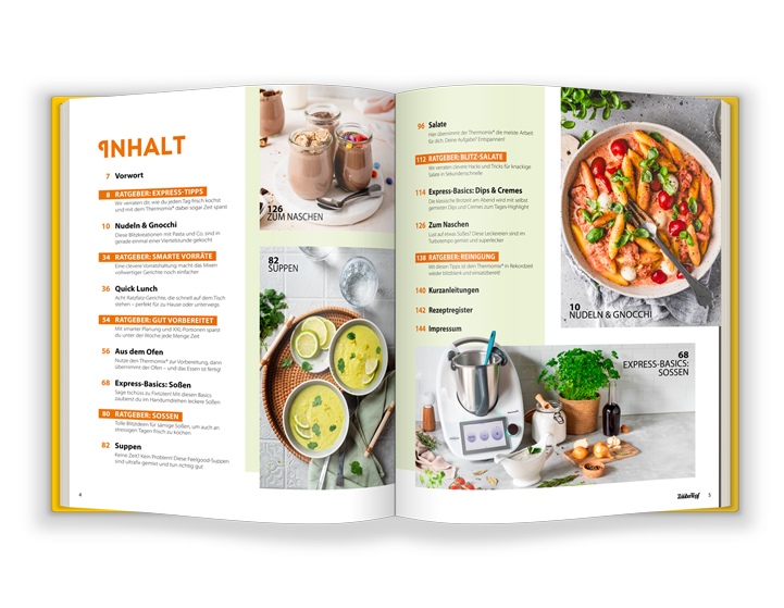 Beispielinhalt (Bild) mein ZauberTopf Einfach lecker! 15 Minuten Rezepte
