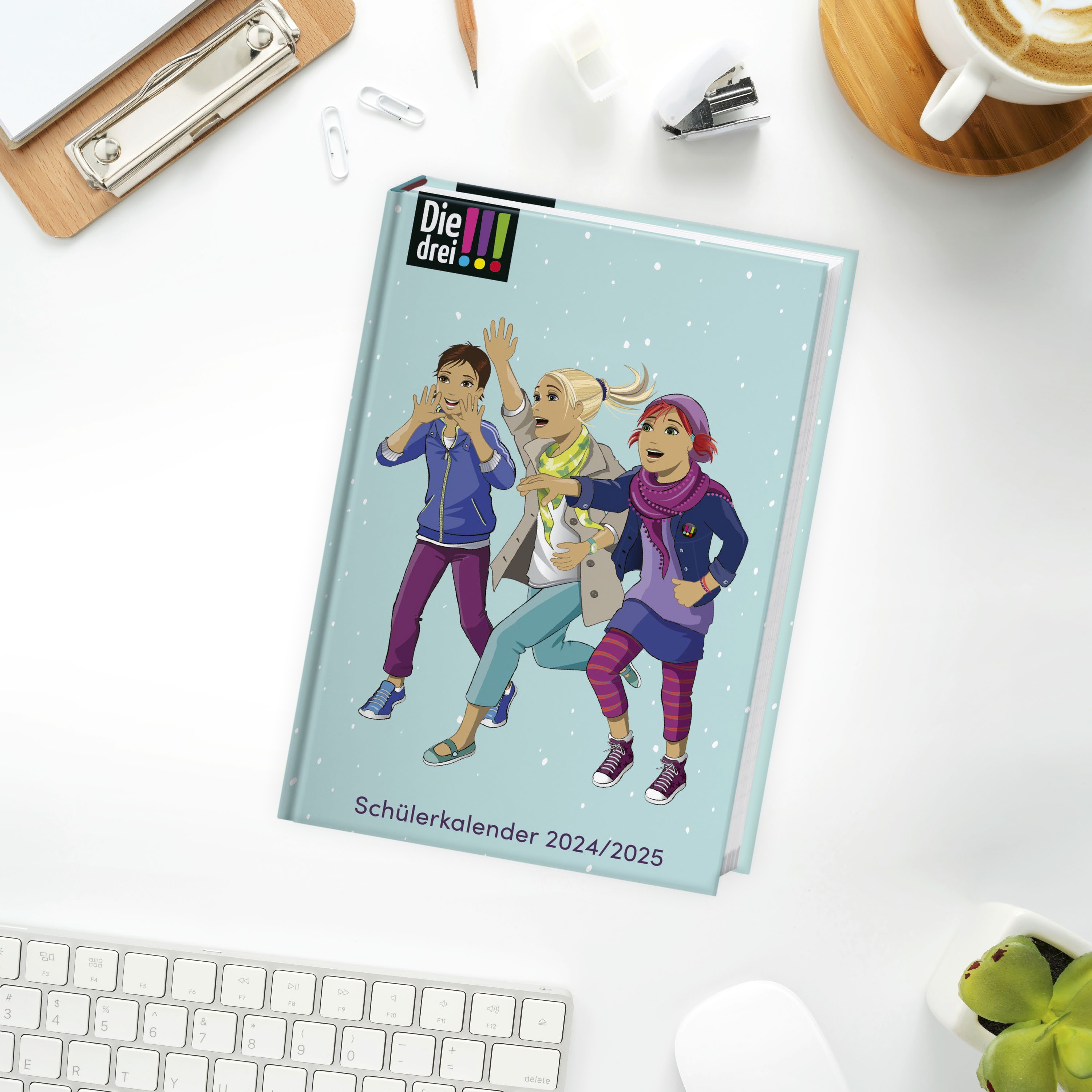 Die drei !!! Schülerkalender A5 2024/2025