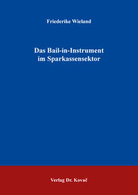 Das Bail-in-Instrument im Sparkassensektor