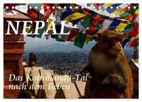 Nepal-Das Kathmandu-Tal nach dem Beben (Tischkalender 2026 DIN A5 quer), CALVENDO Monatskalender
