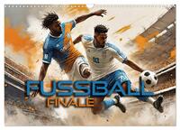 Fußball - Finale (Wandkalender 2026 DIN A3 quer), CALVENDO Monatskalender